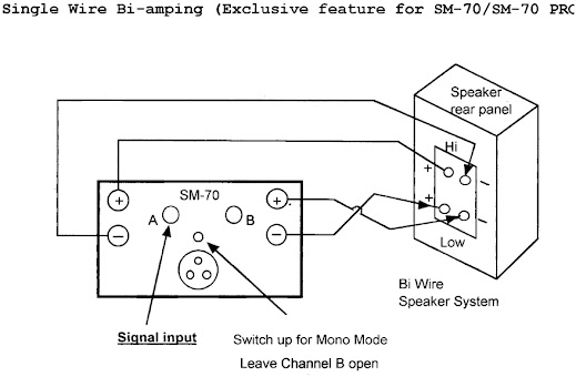 Bi-Amp Wiring Diagram