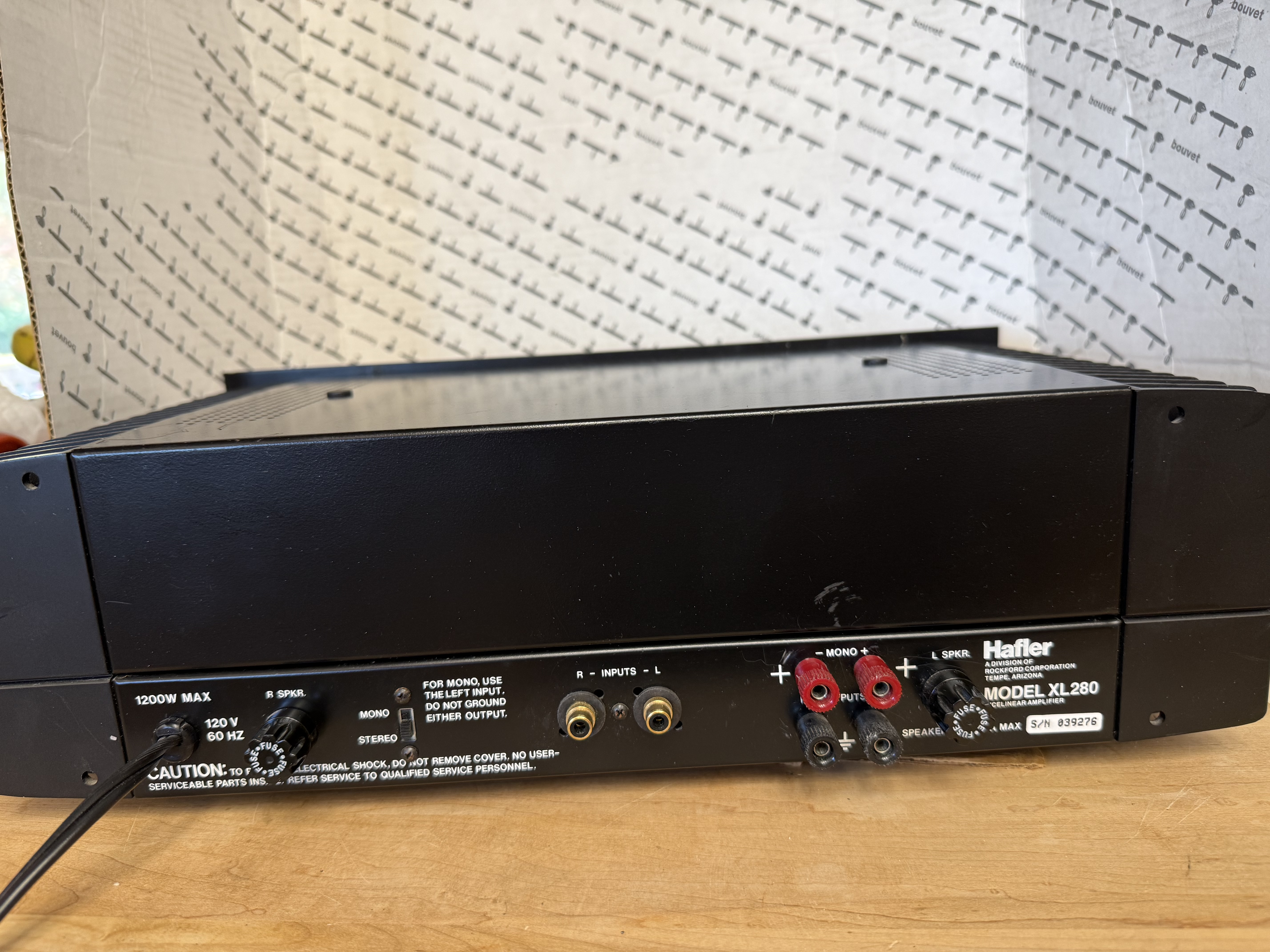Hafler XL280 View 4