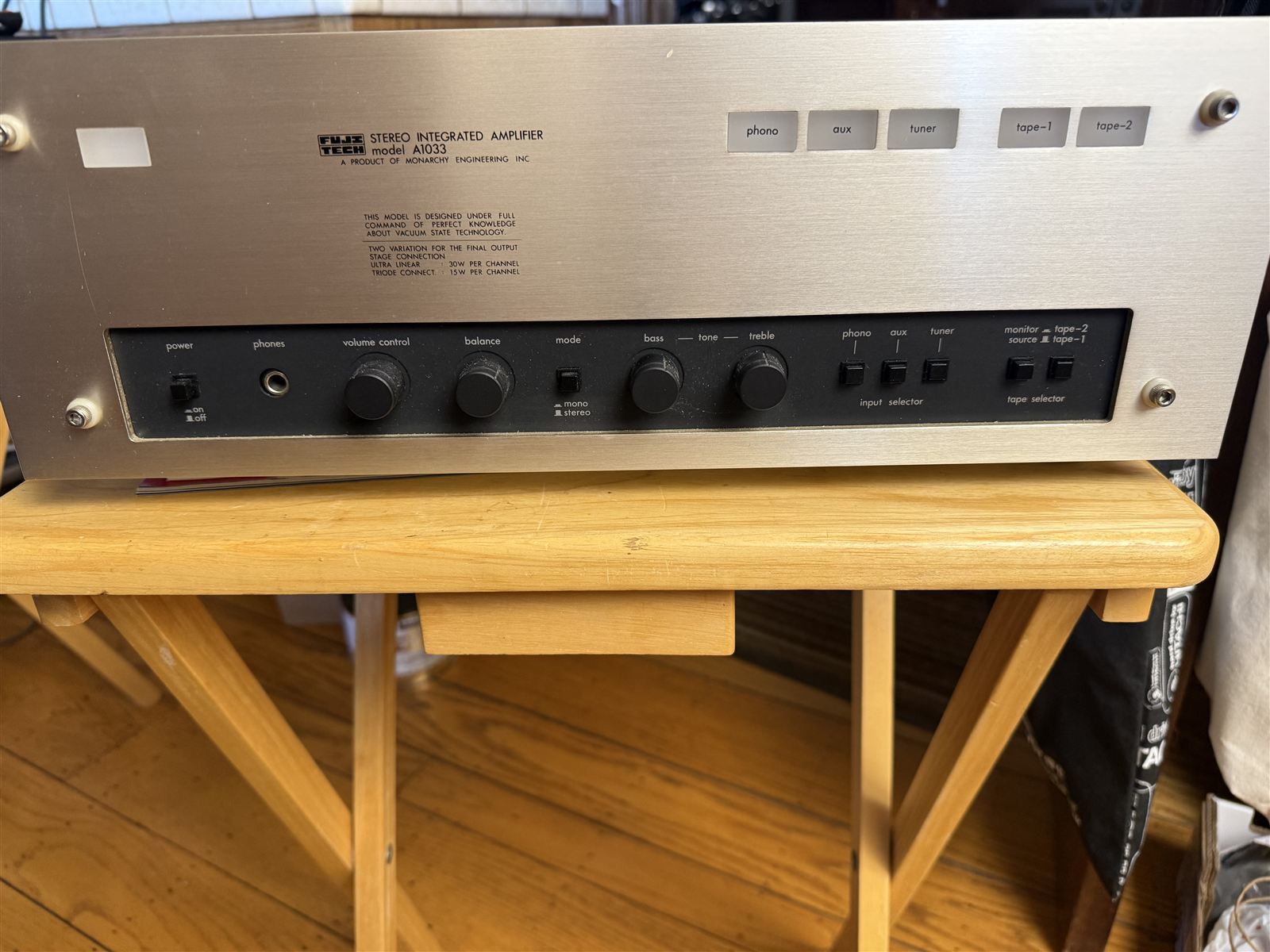 Luxman A1033 Integrated Tube Amplifier