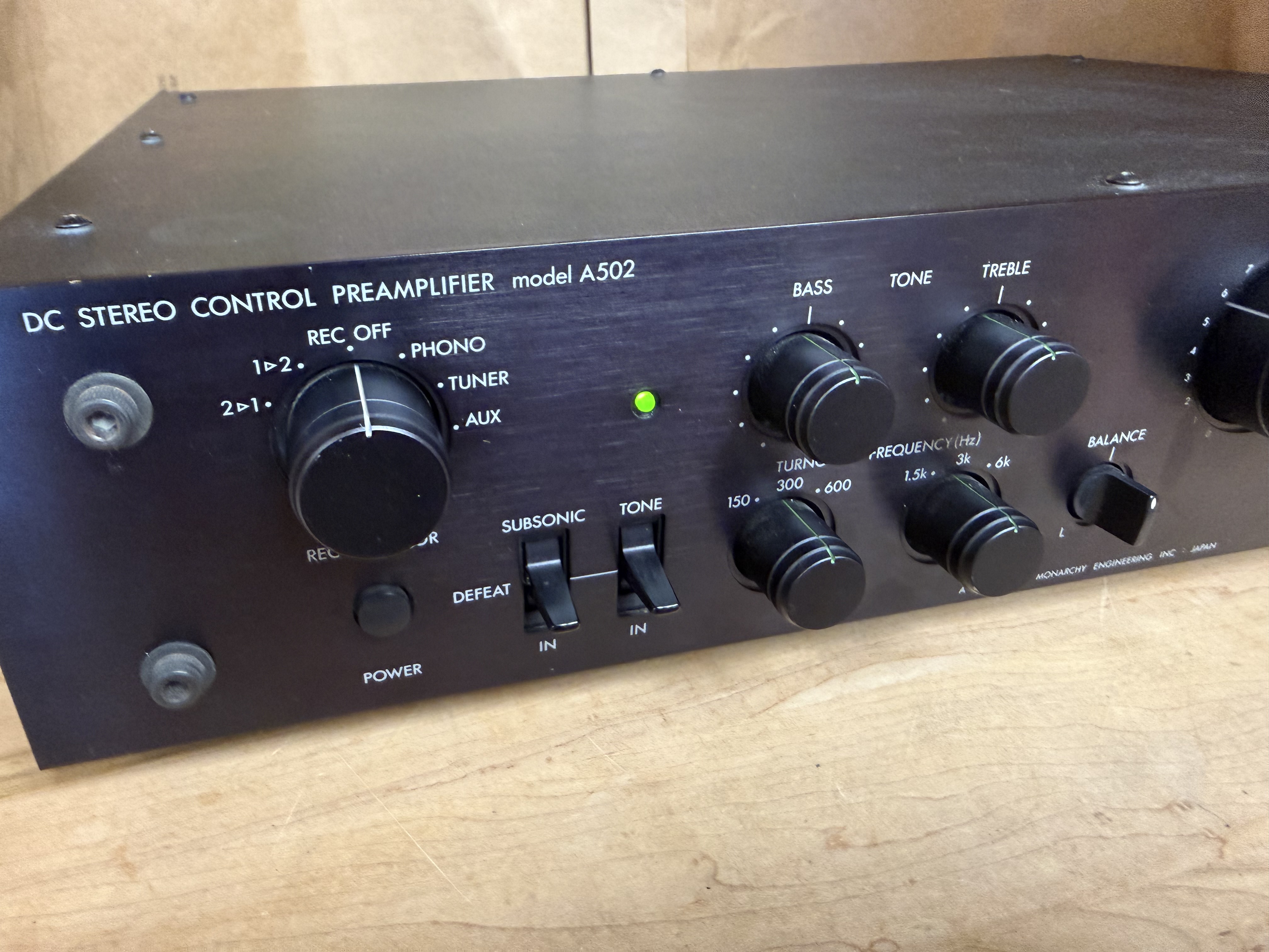 Luxman A502 View 2