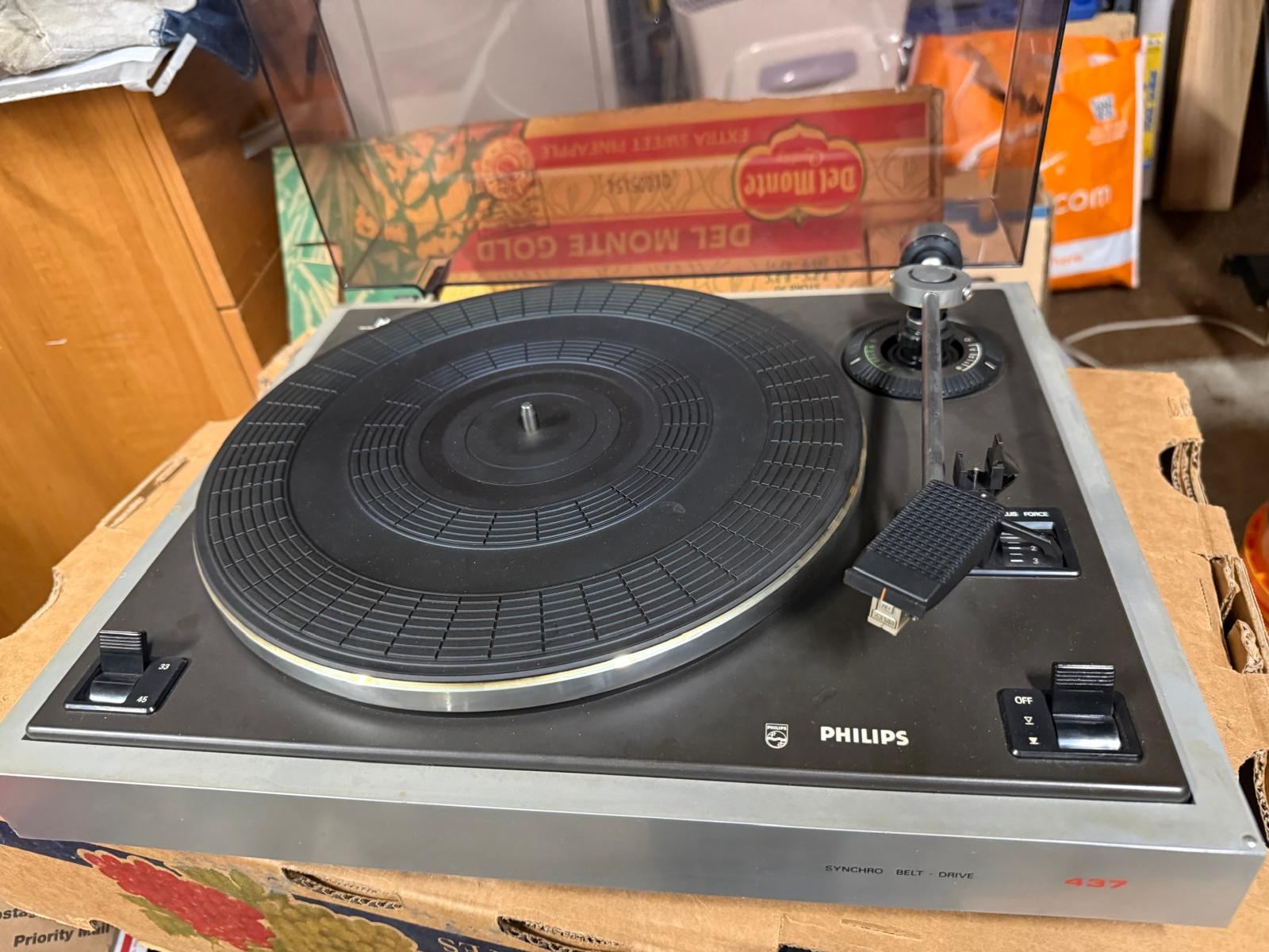 Philips HiFi Turntable with Grado Cartridge